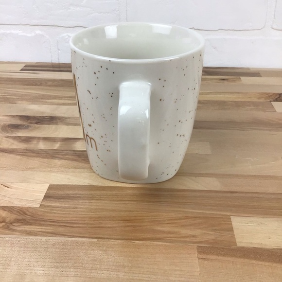 𝅺LIFE at home tea mug coffee cup gold white M - Picture 3 of 12